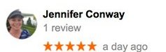 Jennifer Google Review