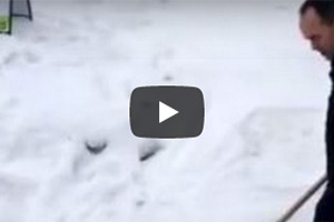 snow shoveling video thumbnail