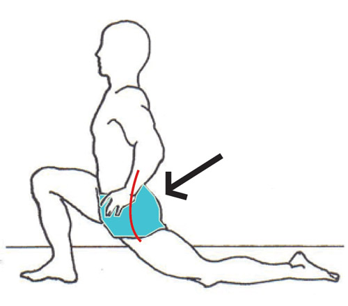 psoas stretch