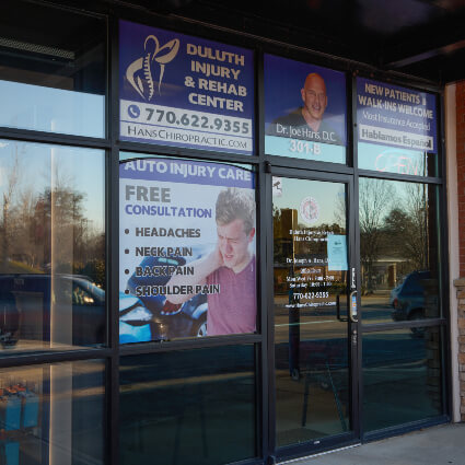 Duluth Injury & Rehab Center door