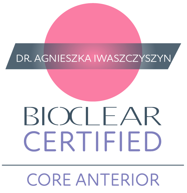 dr aggie bioclear certification badge