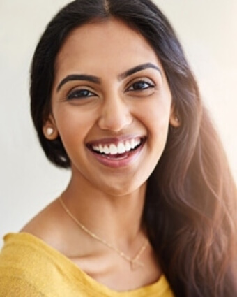 Smiling woman