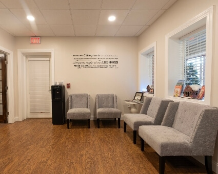 Patient waiting room