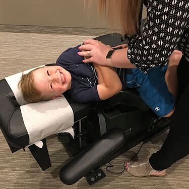 Child Chiropractic Adjustment