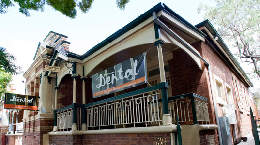 Exterior of Melbourne St Dental Studio