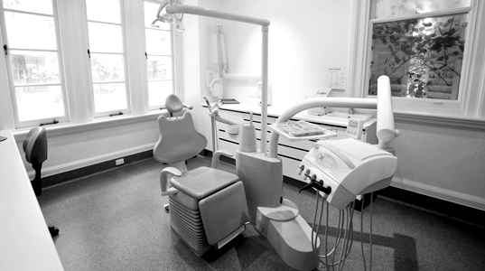Treatment room at Melbourne St Dental Studio