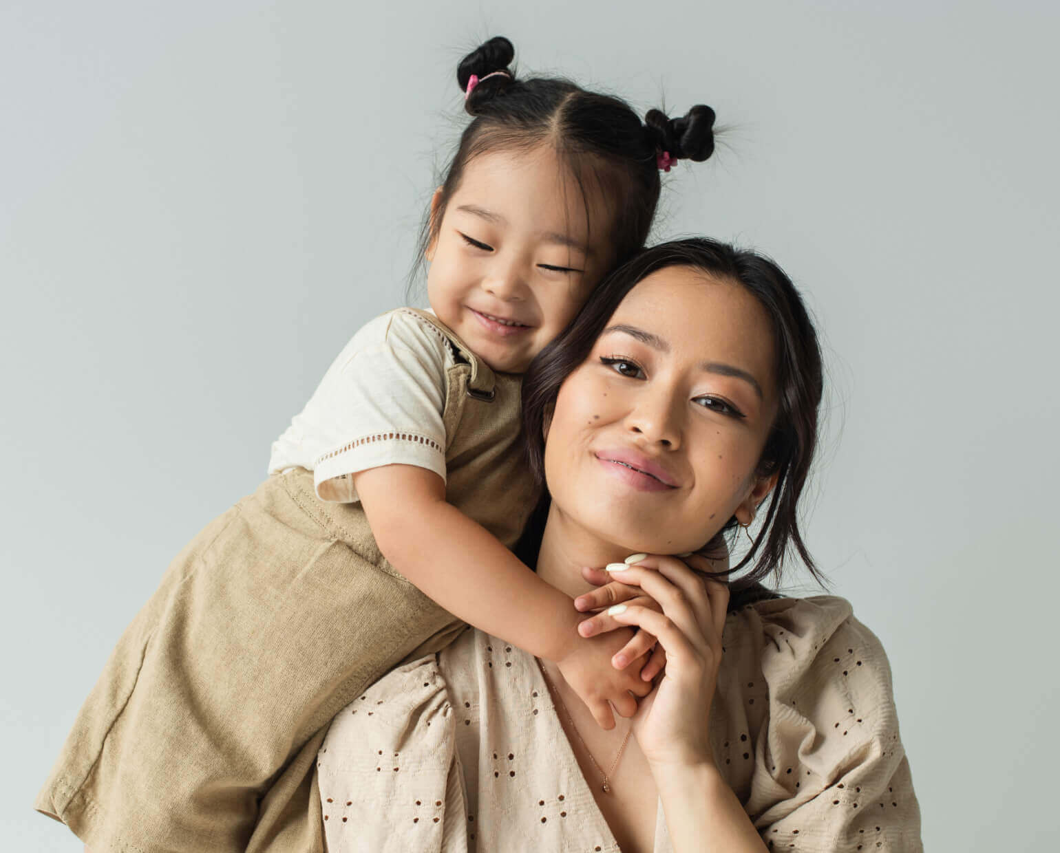 mother and daughter