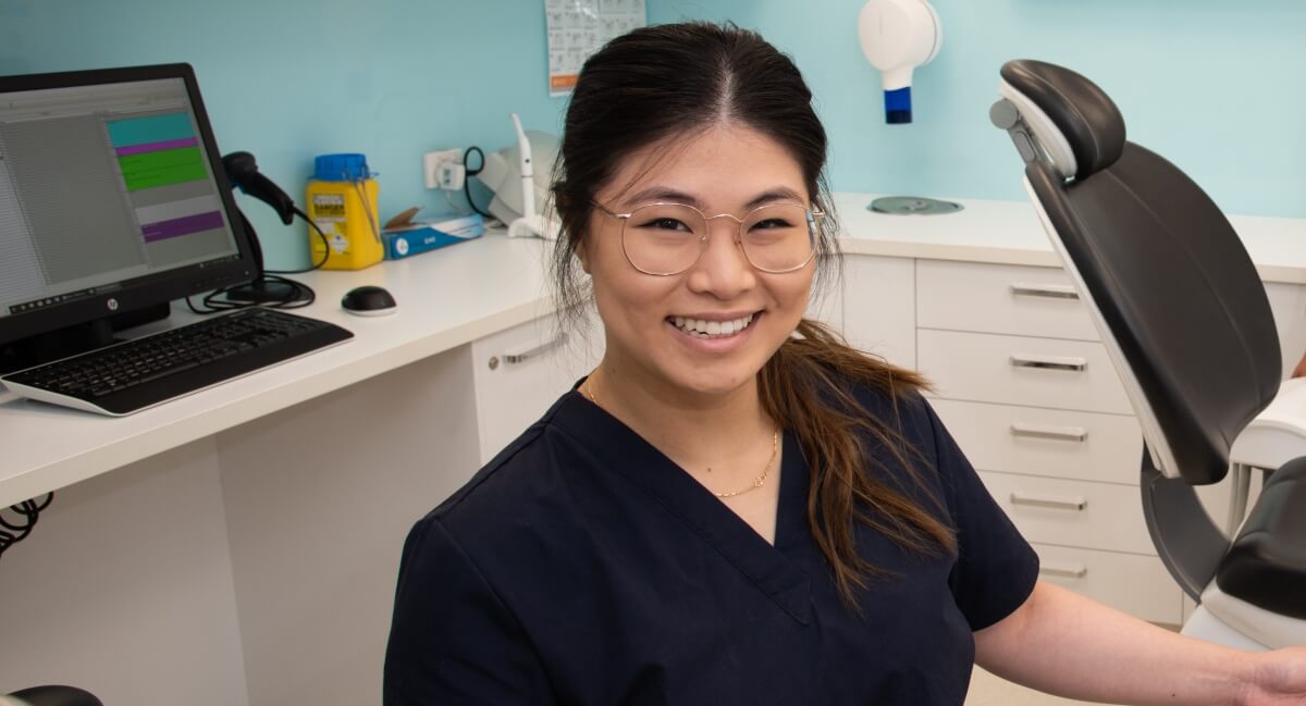 Dr Jenny of Nova Smiles Dental in treatment room