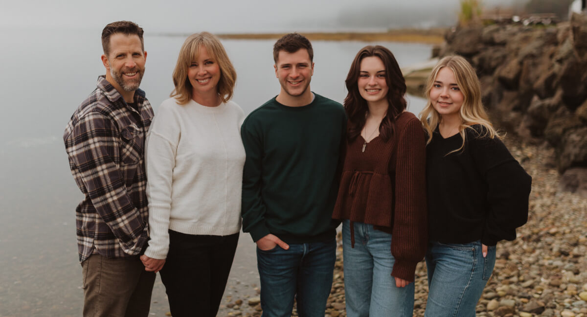 Belfair Chiropractor Dr. Josef Scott family photo