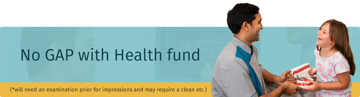 No GAP with Health Funds banner