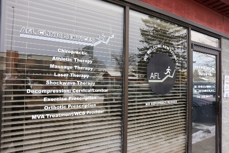 Office front door