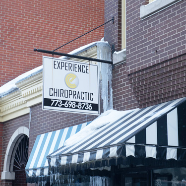 Experience Chiropractic sign