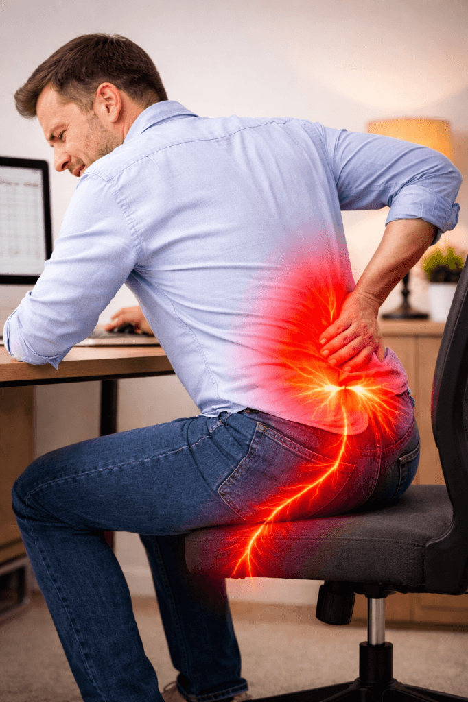 Low Back pain while sitting