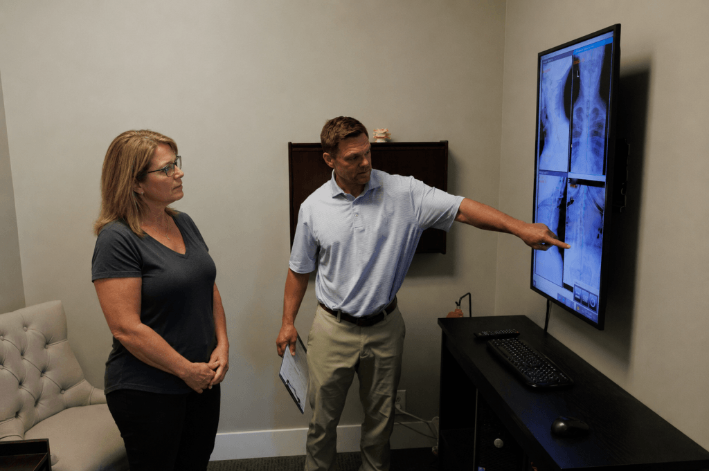Posture causing headaches