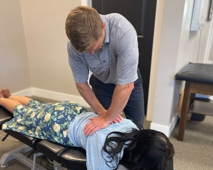 Upper-back adjustment