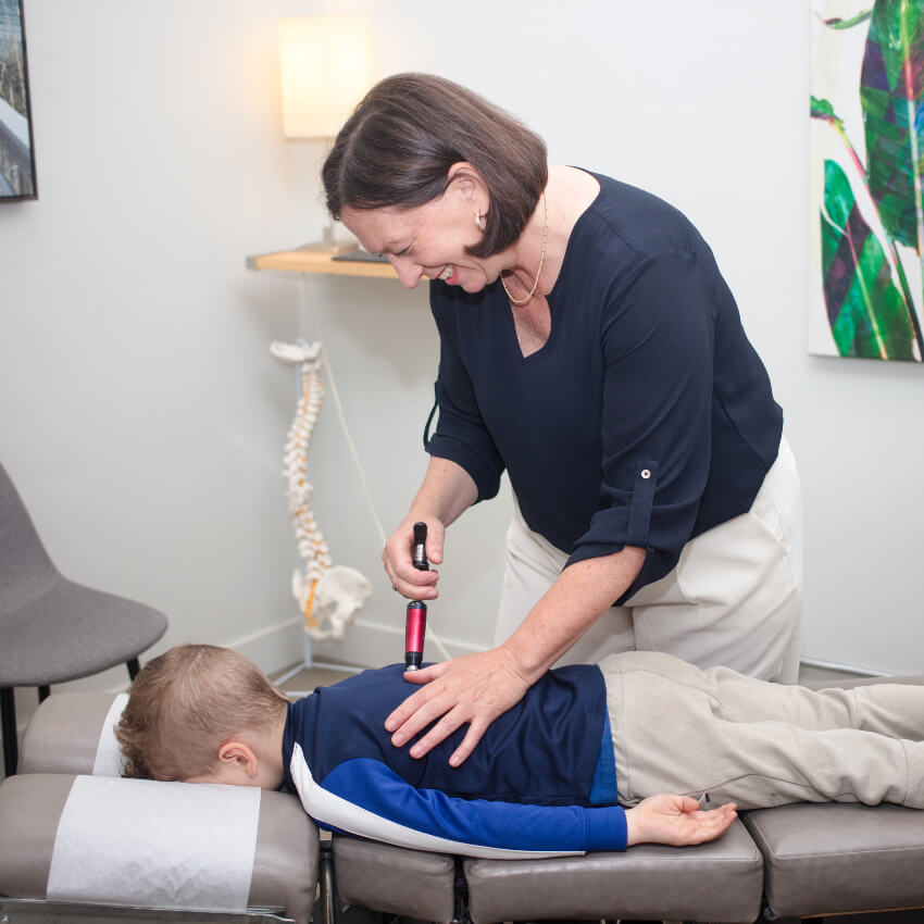 Activator adjustment on child
