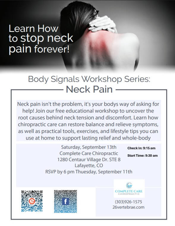 Neck Pain Finalized