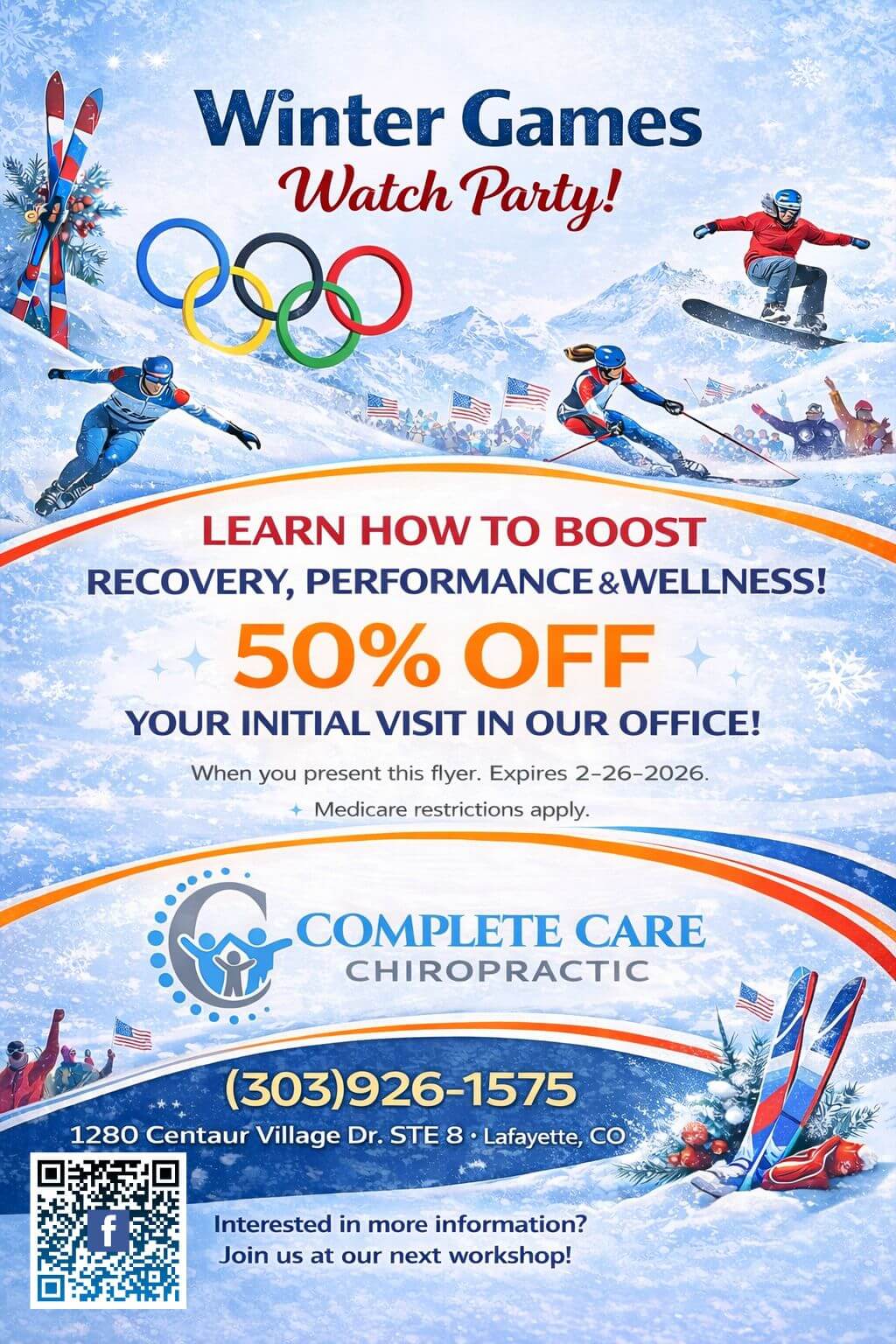 Winter Watch Party Flier