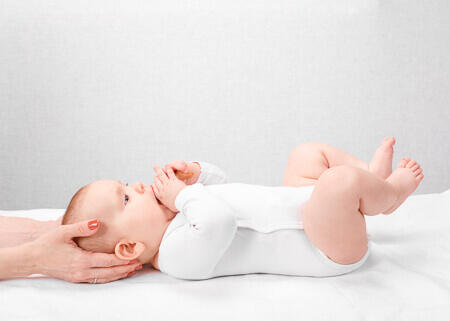 Baby having adjustment