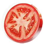 Sliced tomato