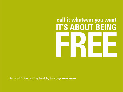 Its about being free graphic