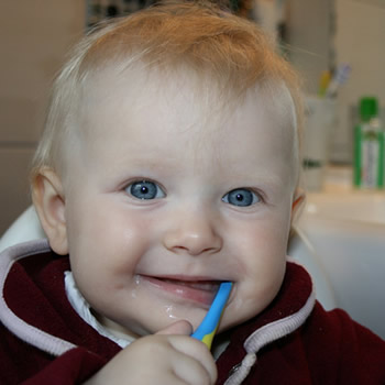 Child first dental visit