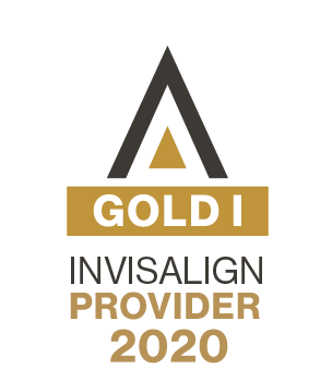 Gold 1 Invisalign provider logo