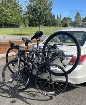 bikes on trunk