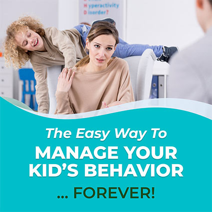 manage your kid's behavior flyer image