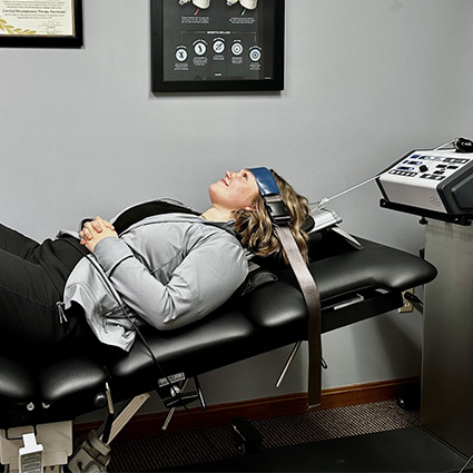 spinal decompression session