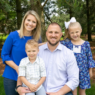 Chiropractor Wapakoneta, Dr. Nagel and family