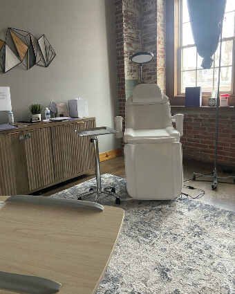 Med Spa Services treatment room