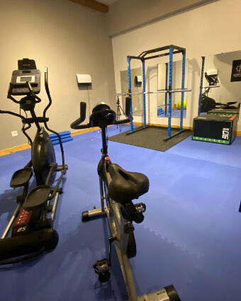 Personal Training room at Forward Motion Chiropractic and Wellness