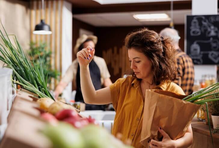 woman shopping