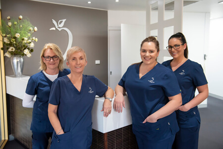 The support team at Junction Village Dental