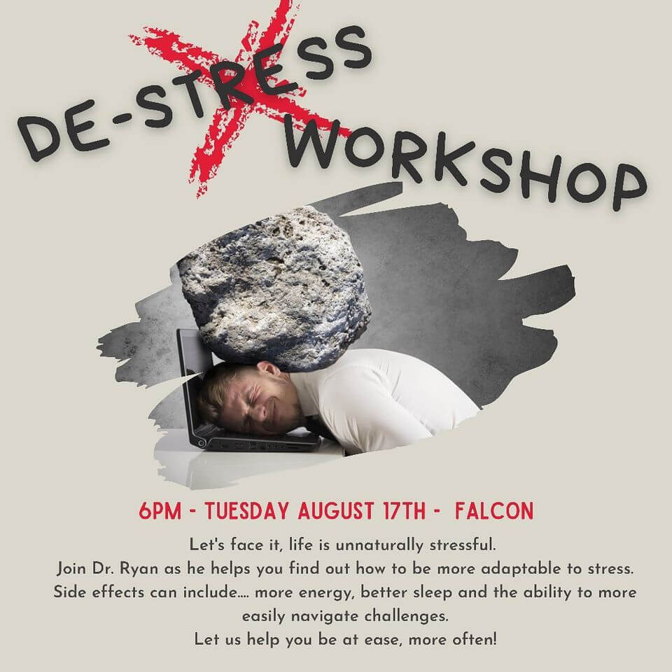 Poster: De-Stress workshop