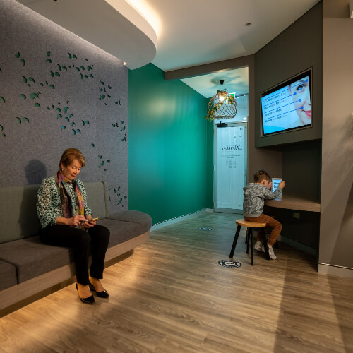 Chatswood patients in waiting room