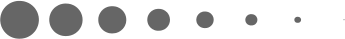 green circles in a horizontal line
