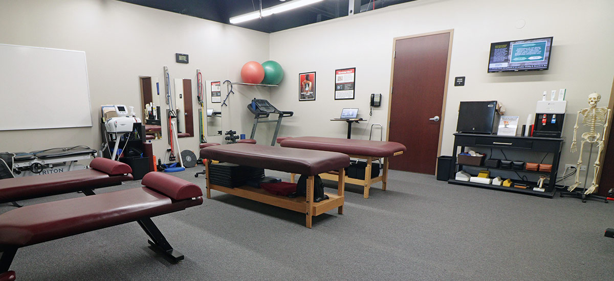 our physical therapy room