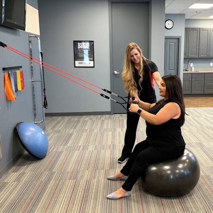 Women doing Physiotherapy