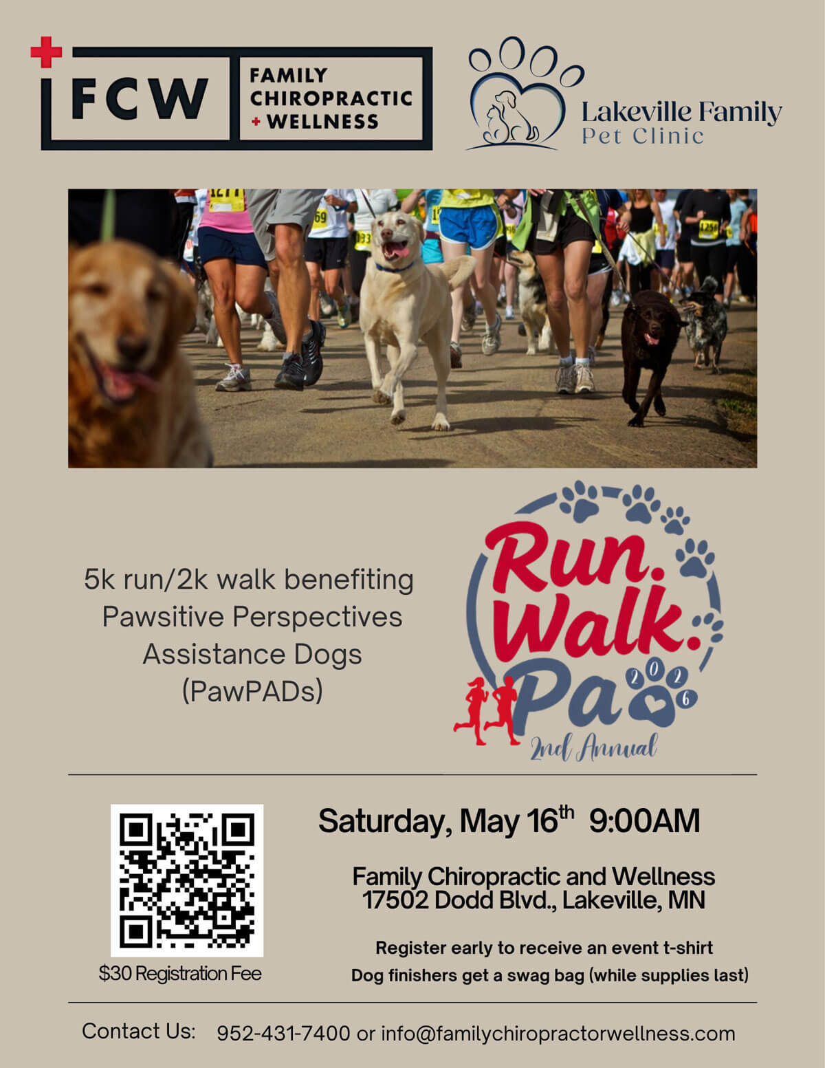 Fun Run/Walk/Paw 2026