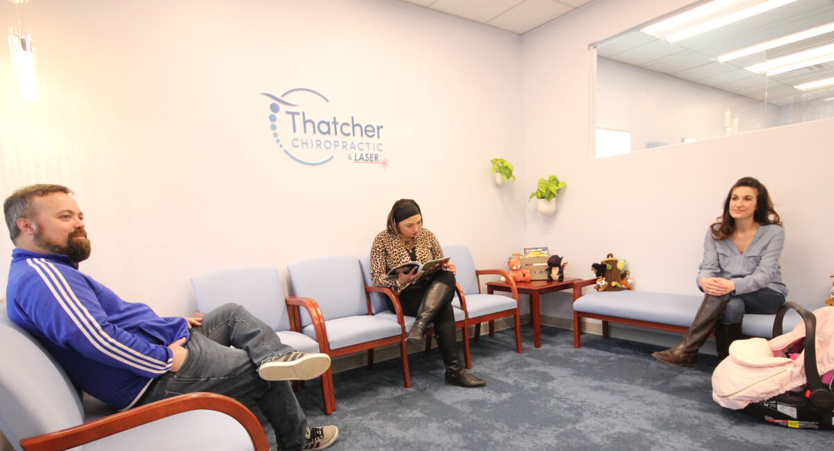 Ann Arbor patients sitting in waiting room