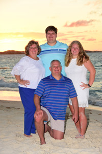 Dr. Stacy Gray with her family
