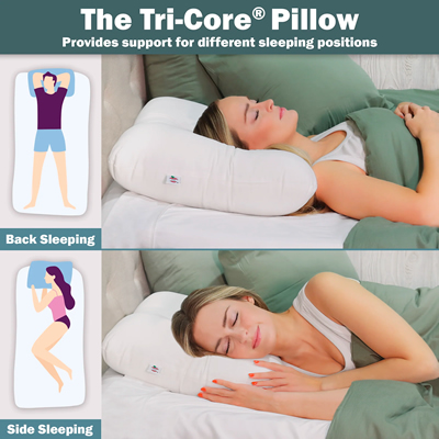 Tri-core pillow