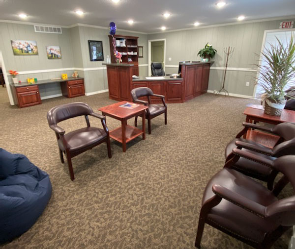 Waiting area at Healthfirst Chiropractic and Rehab