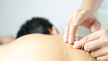 Patient and dry needling