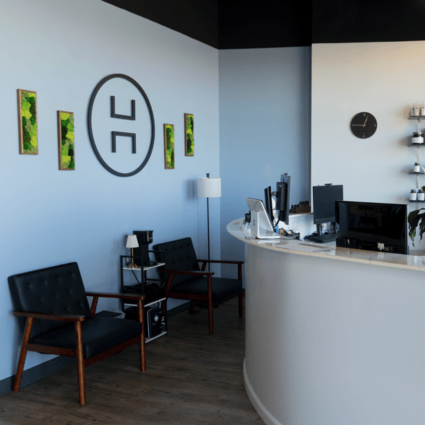 Health From Within Family Chiropractic front desk area