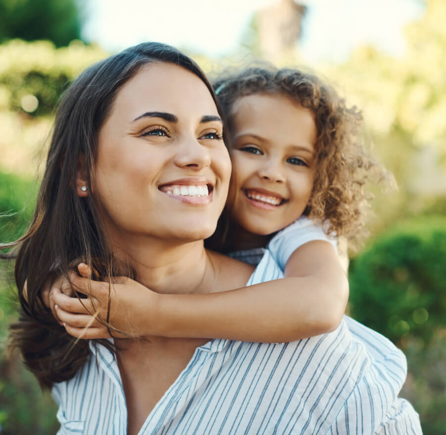 Mother and daughter