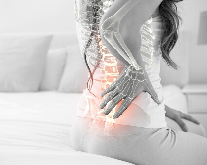 Woman with Disc Injuries