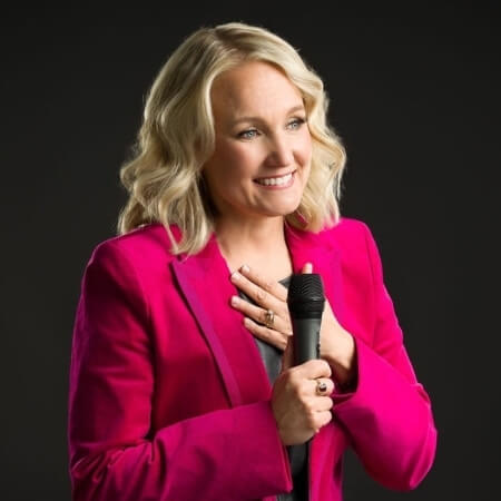 Dr. Richellel talking on mic